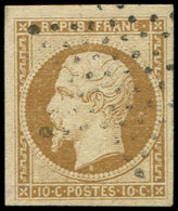 PRESIDENCE - 9    10c. Bistre-jaune, Oblitéré ETOILE, TTB - 1852 Luigi-Napoleone