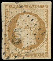 PRESIDENCE - 9    10c. Bistre-jaune, Oblitéré PC 192, TB - 1852 Luigi-Napoleone