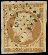 PRESIDENCE - 9    10c. Bistre-jaune, Oblitéré PC, TB - 1852 Louis-Napoléon