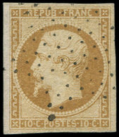 PRESIDENCE - 9    10c. Bistre-jaune, Obl. ETOILE, TB. Br - 1852 Louis-Napoleon