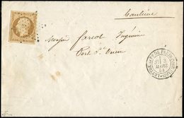 Let PRESIDENCE - 9    10c. Bistre-jaune, Obl. ETOILE S. LAC, Càd LETTRE AFFie DE PARIS POUR PARIS 3/3/54, TTB - 1852 Louis-Napoléon