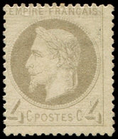 * EMPIRE LAURE - 27A   4c. Gris, T I, Centrage Courant, TB - 1863-1870 Napoleon III With Laurels
