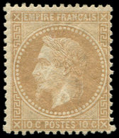 * EMPIRE LAURE - 28A  10c. Bistre, T I, TB - 1863-1870 Napoleone III Con Gli Allori