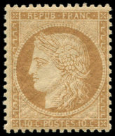 ** SIEGE DE PARIS - 36   10c. Bistre-jaune, Frais Et TB - 1870 Belagerung Von Paris