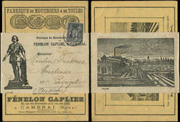 Let TYPE SAGE SUR LETTRES - N°83 Obl. CAMBRAI 5/10/87 Sur Bande Avec Imprimé Illustré, TTB - 1877-1920: Periodo Semi Moderno