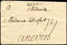 Let LETTRES SANS TIMBRE ET DOCUMENTS DIVERS - MP AR.D.H.RHIN.P Sur LAC De 1762, TTB - Sonstige & Ohne Zuordnung