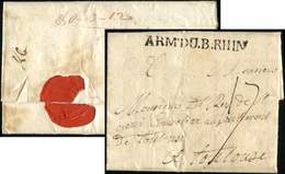 Let LETTRES SANS TIMBRE ET DOCUMENTS DIVERS - MP (M)/ARM.D'ESPAGNE Sur LAC De Aranjuez Pour Gibraltar, Au Verso Marque M - Other & Unclassified