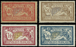 ** EMISSIONS DU XXème SIECLE - 119d, 120d, 121 Et 123, TB - Unused Stamps