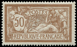 ** EMISSIONS DU XXème SIECLE - 120   Merson, 50c. Brun Et Gris, Très Bien Centré, TTB - Unused Stamps