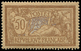 ** EMISSIONS DU XXème SIECLE - 120d  Merson, 50c. Brun Et Gris, Papier GC, Centrage Parfait, TB - Unused Stamps