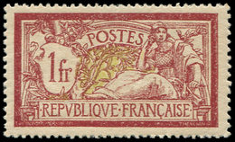 ** EMISSIONS DU XXème SIECLE - 121   Merson,  1f. Lie De Vin Et Olive, Bien Centré, TB - Unused Stamps