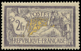 * EMISSIONS DU XXème SIECLE - 122   Merson,  2f. Violet Et Jaune, TB - Unused Stamps