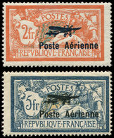 ** POSTE AERIENNE - 1/2 2f. Et 5f, TB - 1927-1959 Mint/hinged