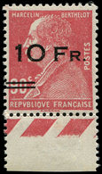 ** POSTE AERIENNE - 3   10Fr. Sur 90c. Rouge, Berthelot "ILE De FRANCE", Bdf, TTB. Br - 1927-1959 Neufs