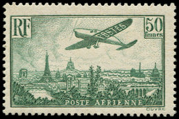 ** POSTE AERIENNE - 14b 50f. Vert FONCE, TB - 1927-1959 Neufs