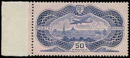 ** POSTE AERIENNE - 15  50f. Burelé, Bdf, TB - 1927-1959 Nuovi