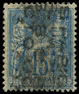 (*) PREOBLITERES - 17  Sage, 15c. Bleu, RR, TB. C Et J - 1893-1947