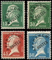 ** PREOBLITERES - 65/68 Pasteur, TB - 1893-1947