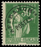 ** PREOBLITERES - 69  Paix, 30c. Vert, TTB, Certif. Calves - 1893-1947