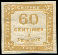 * TAXE - 8   60c. Bistre, TB - 1859-1959 Used