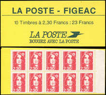 CARNETS (N°Cérès Jusqu'en1964) - 2614-CP1   Briat, 2,30 Rouge, FIGEAC, TB - Autres & Non Classés