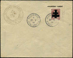 Let TIMBRES DE LIBERATION - AUDIERNE 12 : 1f50 Brun-rouge T II Obl. 20/9/44 S. Env., TB - Liberazione