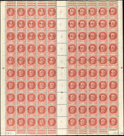 ** TIMBRES DE LIBERATION - BORDEAUX 6 : 1f50 Brun-rouge, T I, T II Et T III En FEUILLES De 100, TB - Liberazione