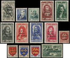 ** TIMBRES DE LIBERATION - CHAMBERY 1/14C : La Série, TB. C - Befreiung