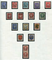 * TIMBRES DE LIBERATION - GRANDVILLARS 1/2, 4/5, 8/11, 14, 17, 20/22 + N°10 En Paire Verticale, TB - Libération