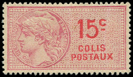 * COLIS POSTAUX  (N° Et Cote Maury) - Type Daussy, 15c. COLIS POSTAUX En Rouge, TB, Cote Yvert - Nuovi