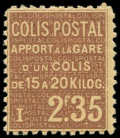 * COLIS POSTAUX  (N° Et Cote Maury) - 92   2f35 Brun Sur Jaune, Frais Et TB, Cote Yvert - Ungebraucht