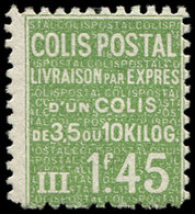 ** COLIS POSTAUX  (N° Et Cote Maury) - 95   1f45 Vert Jaune, TB, Cote Yvert - Mint/Hinged