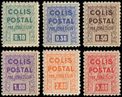 ** COLIS POSTAUX  (N° Et Cote Maury) - 165A/F Timbres De Mise à Jour, La Série NON EMISE, TB - Nuovi