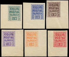 ** COLIS POSTAUX  (N° Et Cote Maury) - 165A/F Série Timbres De Mise à Jour, NON EMISE, NON DENTELEE Cdf, TB - Nuovi