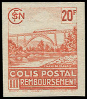 * COLIS POSTAUX  (N° Et Cote Maury) - 205   20f. Rouge, Remboursement, NON DENTELE, TB - Nuovi