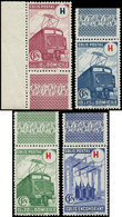 ** COLIS POSTAUX  (N° Et Cote Maury) - 224A/D Timbres De Prestation De 1945, Bdf, RR Et TB - Neufs