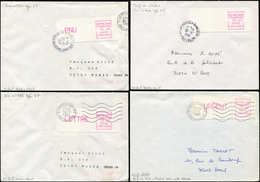 Let Spécialités Diverses - L.S.A. 72A/75A : LSA06-92184, Tarif Du 1/9/81, Type 2J, Obl. NEUILLY-SABLONS Sur 4 Env., TB,  - Altri & Non Classificati