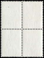 ** VARIETES - 1664   Béquet, 0,50 (carmin-rose), Impression A SEC, BLOC De 4, TB, Cote Maury - Ungebraucht