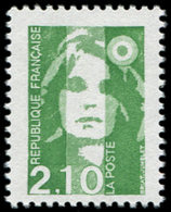 ** VARIETES - 2622a  Briat,  2,10 Vert, SANS PHOSPHO, TB, S, Cote Maury - Nuovi