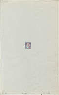 EPREUVES D'ARTISTES ET D'ATELIER - 1282   Marianne De Cocteau, Grande épreuve Bicolore IF 14 Datée 21/6/60, Qqs P.d. En - Prove D'artista