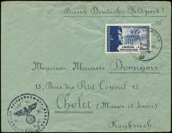 Let LETTRES DU XXe SIECLE - N°565 Obl. Càd FELDPOST 30/6/43 S. Env., Cachet Aigle Feldpostnummer 03865A, Courrier D'un F - Covers & Documents