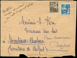 Let LETTRES DU XXe SIECLE - Préo 106 4f. Avec Annulation X En Violet Suite à Changement De Tarif +5f. Sur Env., TB - Storia Postale