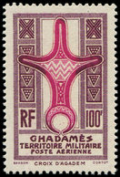 ** GHADAMES PA 2a : 100f. Lilas Et Rose-lilas, TB. Br - Other & Unclassified