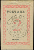 (*) MADAGASCAR Courrier Consulaire Britannique 39 : 2p. Rose-rouge, TB - Other & Unclassified