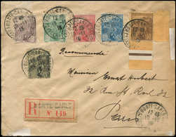 Let MONACO 27/32 : Orphelins, Obl. Càd MONTE CARLO 19/11/19 S. Env. Rec., TB - ...-1885 Prephilately