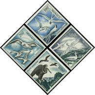 ** MONACO PA 55/58 : Oiseaux De Mer, Dentelés 11, TB - Airmail