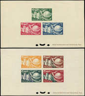 ** MONACO BF Spéciaux 1a/2a : UPU 1949, Non Dentelés, TB - Blocs