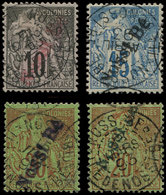 NOSSI-BE 23/26 : La Série De 1893, Obl., TB - Sonstige & Ohne Zuordnung