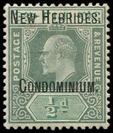 * NOUVELLES HEBRIDES 6 : 1/2d. Vert, TB - Other & Unclassified