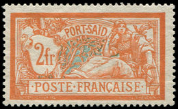 (*) PORT-SAID 59a : 2f. Orange Et Vert, SANS Surcharge, TB. S - Altri & Non Classificati